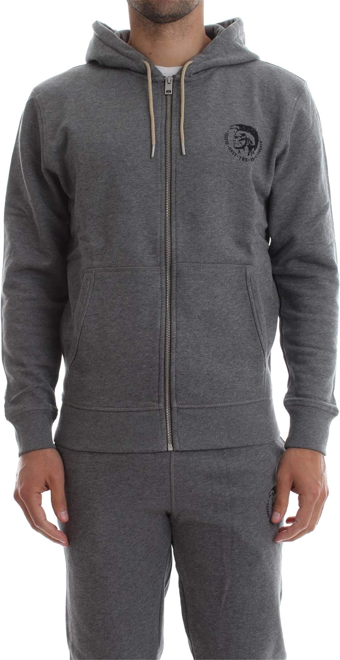 Diesel Men's Brandon Mohican Zip Hooded Sweatshirt