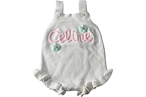 Personalized Baby Girl Romper: Embroider The Cuteness