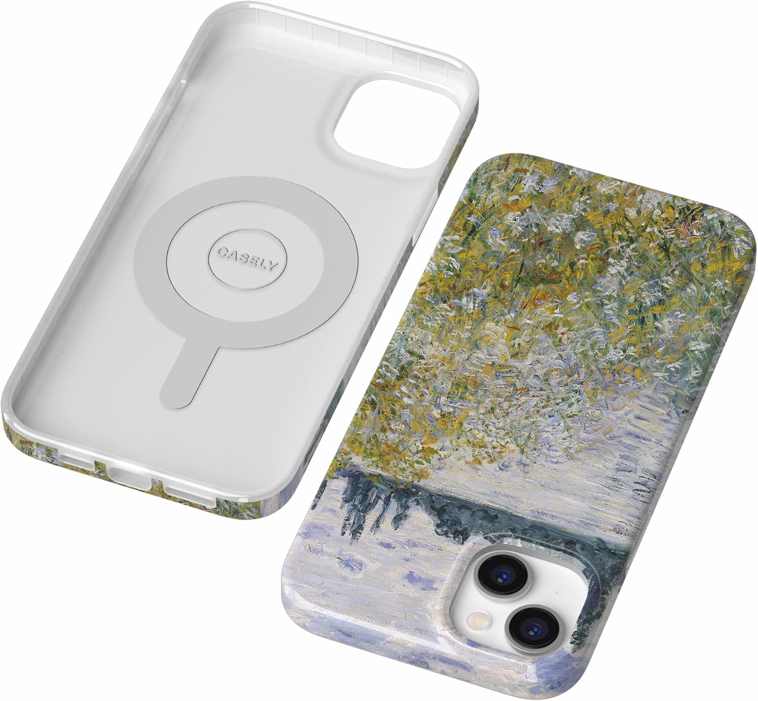 Casely iPhone 15 Case | Monet's Summer Landscape | The Met Museum | Compatible with MagSafe | Classic Ultra Slim Design