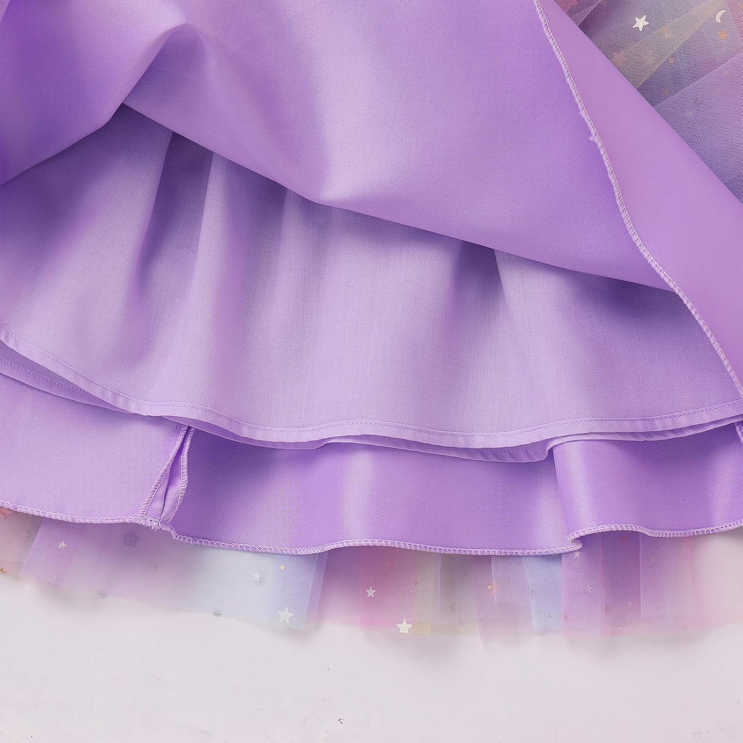 OBEEII Toddler Flower Girl Dress Wedding Formal 3D Butterfly Pageant Dress Girls Birthday Party Princess Fairy Tulle Dresses