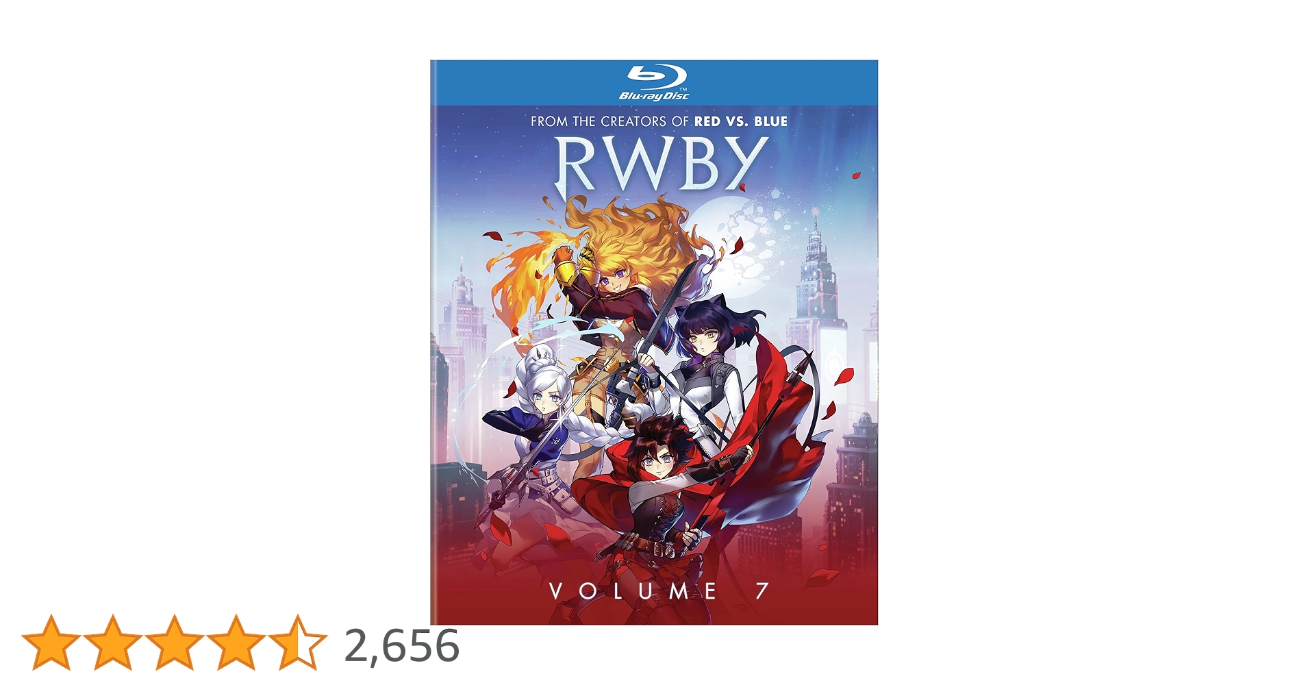 RWBY Volume　7〈初回生産限定版・2枚組〉 Amazon.co.jp: RWBY Volume 7(初回生産限定版) [Blu-ray] : 早見