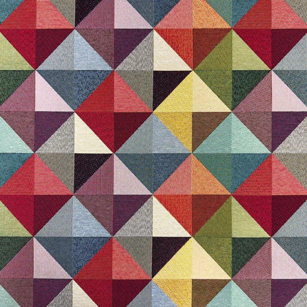 Cotton Woven Tapestry Upholstery Fabric Material Giant Gemstone 1MTR