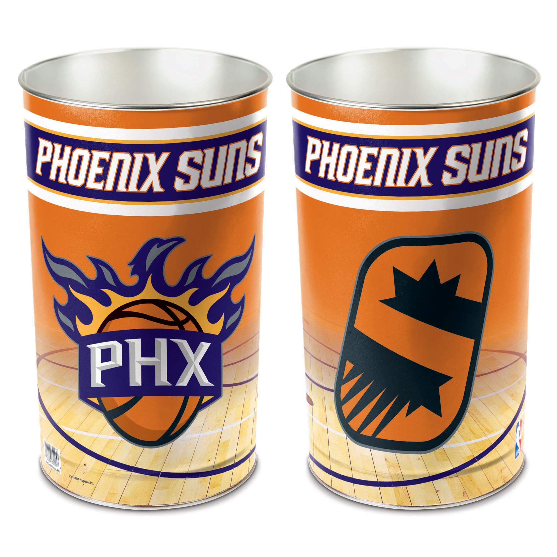 WinCraft Team Effort Phoenix Suns Wastebasket Tapered, 15