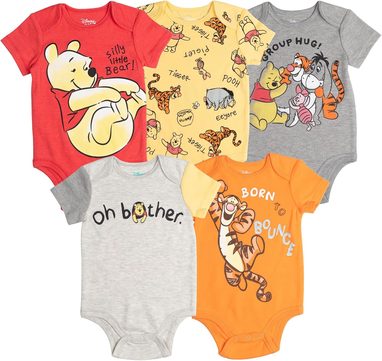 Panamá Ropa De Bebe Marca Disney Disney Baby Pack Bodysuits Recién