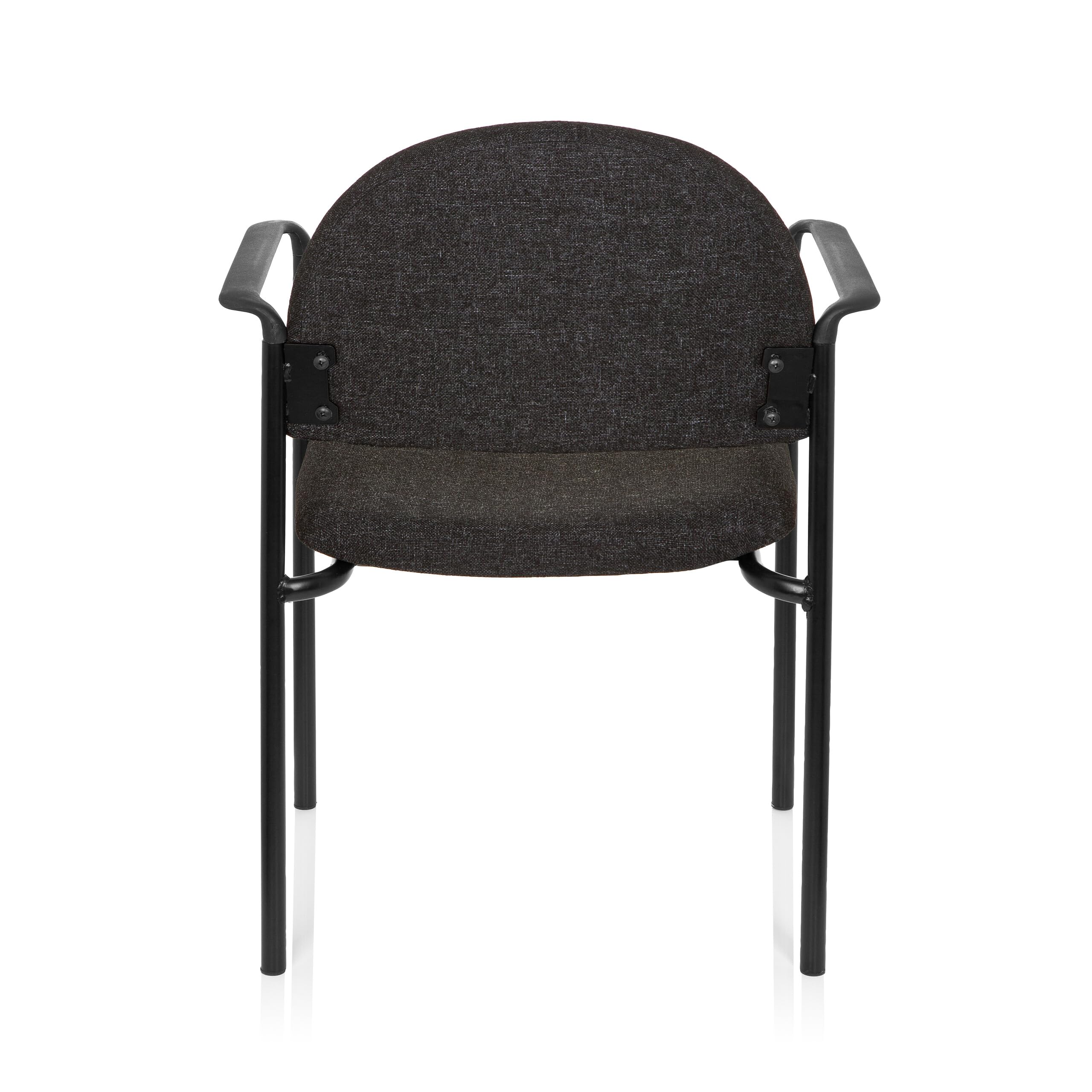 HJH Office 704331 conferenza rivestita XT 700 Riunioni con Braccioli, Visitatore, Tessuto Grigio