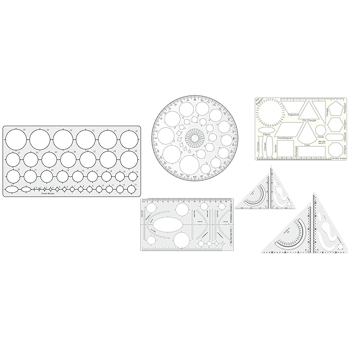Buy KHYATI Pro circle-25 Circles, Circle Master-35 Circles, Hyperbola ...