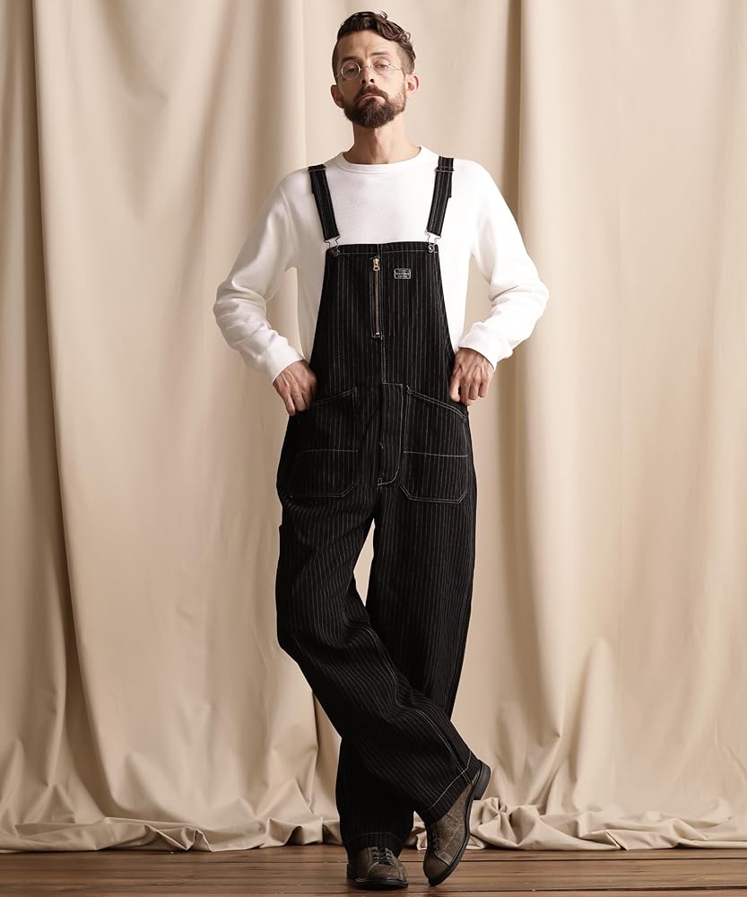 Schott　オーバーオール　L　ネイビー Schott N.Y.C サロペット オーバーオール 「直営店限定」Womens