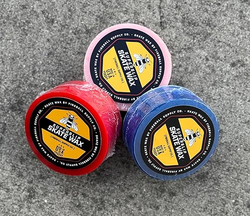 Miniatura 5 de Fireball SuperSlip Pro - Cera para patineta para rieles, hecha en Estados Unidos, cera para patinetas agresivas en línea y monopatines, fórmula