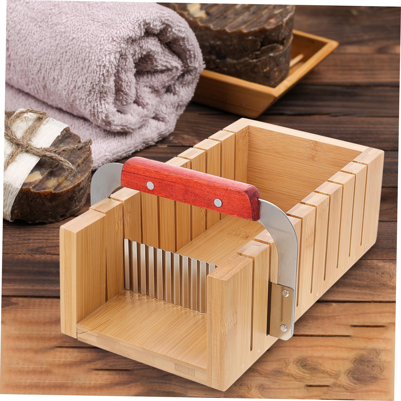 DOITOOL Cortadores De Jabón Hechos Mano Herramienta De Corte De Madera Molde Para Cortar Jabón Casero Diy Para Kit De Jabones