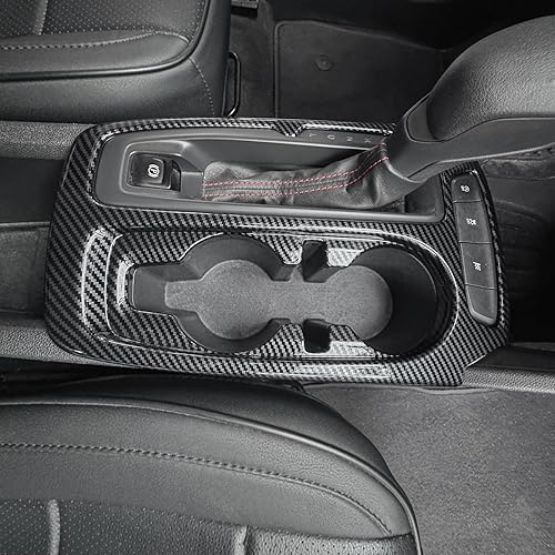 Miniatura 6 de YOUTOOCAR Cubierta de Panel de Palanca de Cambios Trim Compatible con Chevy Trailblazer 2020-2025 Accesorios (Patrón de Fibra de Carbono)