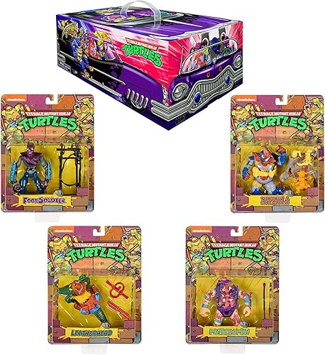 Teenage Mutant Ninja Turtles: Colección clásica de figuras de cohorte #1 de Playmates Toys