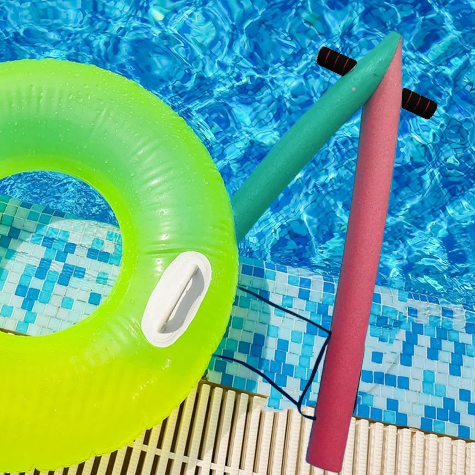 Pasta da piscina portatile, ad alta visibilità e galleggiante