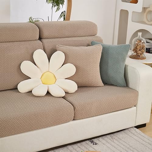 Vista 97 de MIFXIN Fundas de cojín para sofá, funda elástica universal para sofá en forma de L, funda elástica universal para sofá seccional, protector