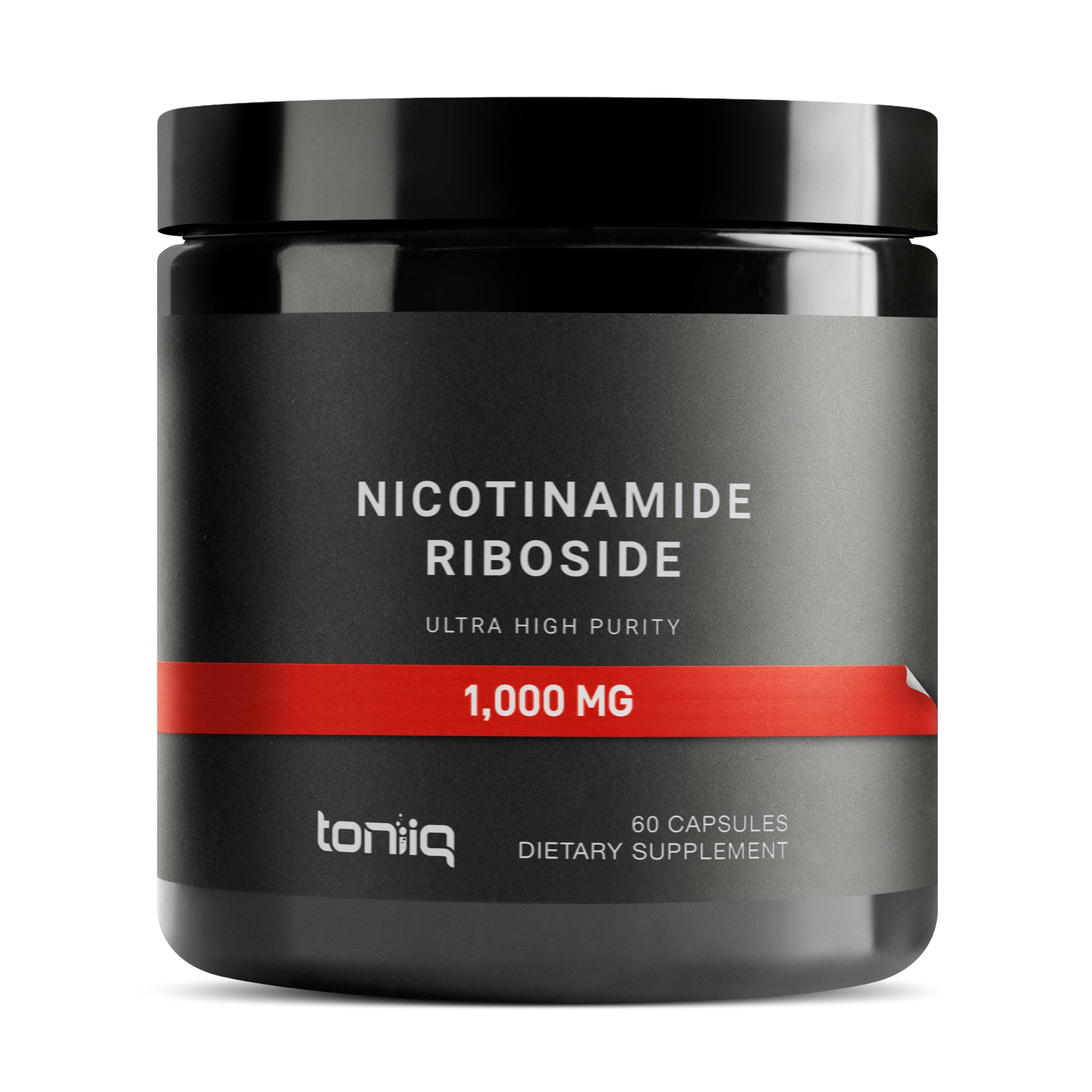 Nicotinamide Riboside 1000 mg – High-Potency NR Supplement & NAD Supplement – Stabilized NRHM Formula - 60 Vegan Capsules – Third-Party Tested