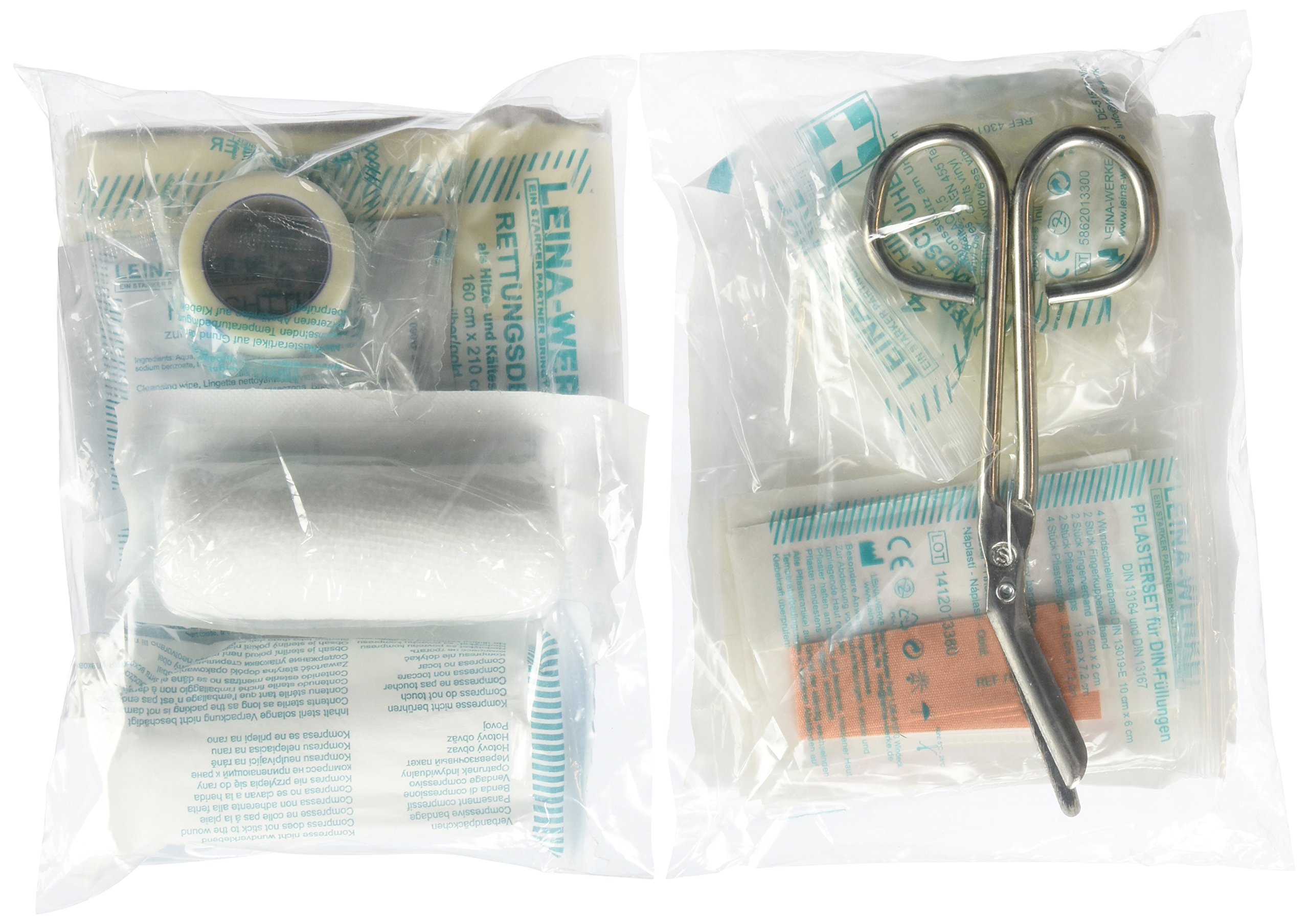 Leina-WERKE REF 17016 Erste-Hilfe-Nachfllpack DIN 13167 in Folientasche
