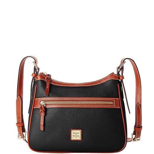 Dooney & Bourke Handbag, Pebble Grain Presley Crossbody - Black