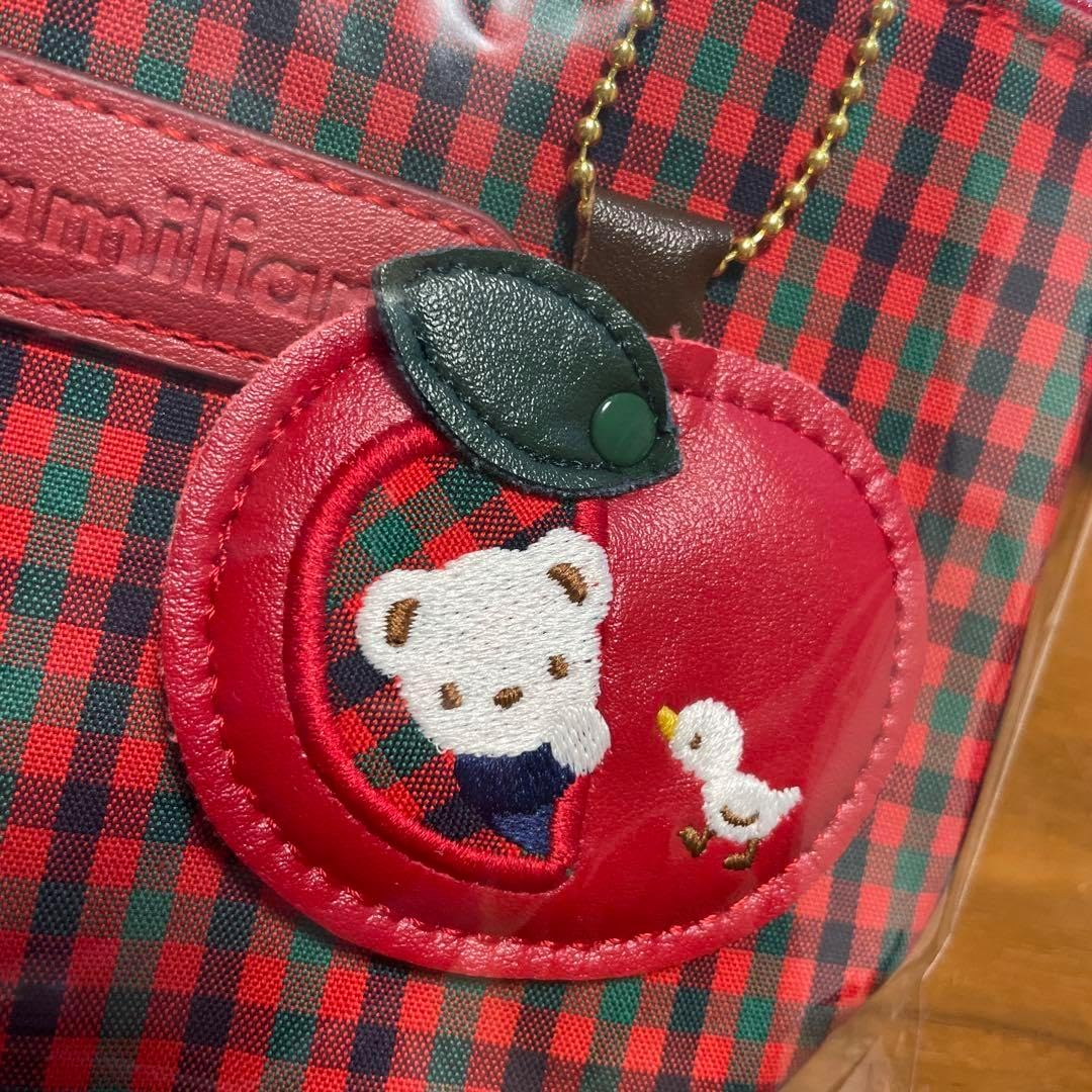 familiar ファミリア ミニミニトートバッグ ファミリアマザーズバッグ