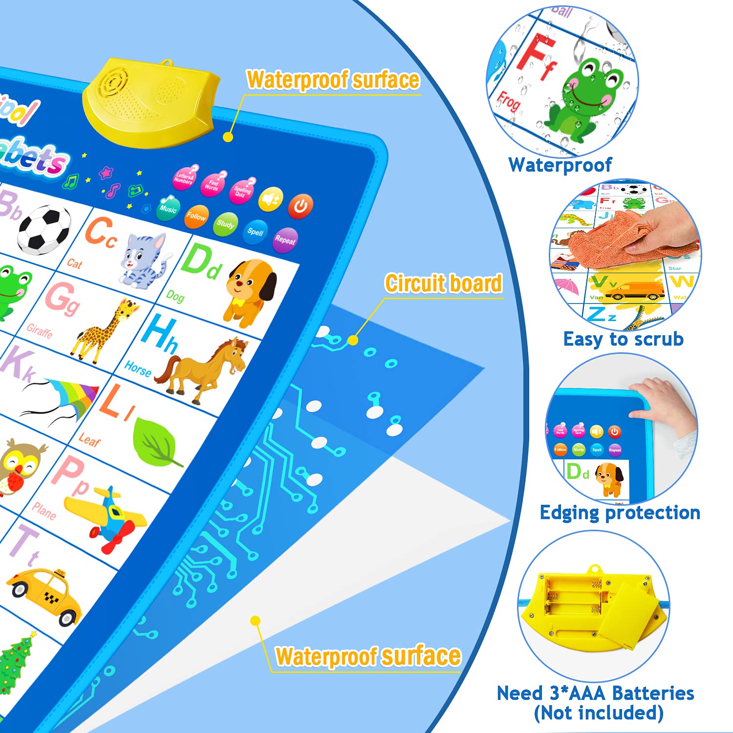 Interactive Alphabet Pool aotipol Electronic Interactiv...B095PQ1749 | Encarguelo.com