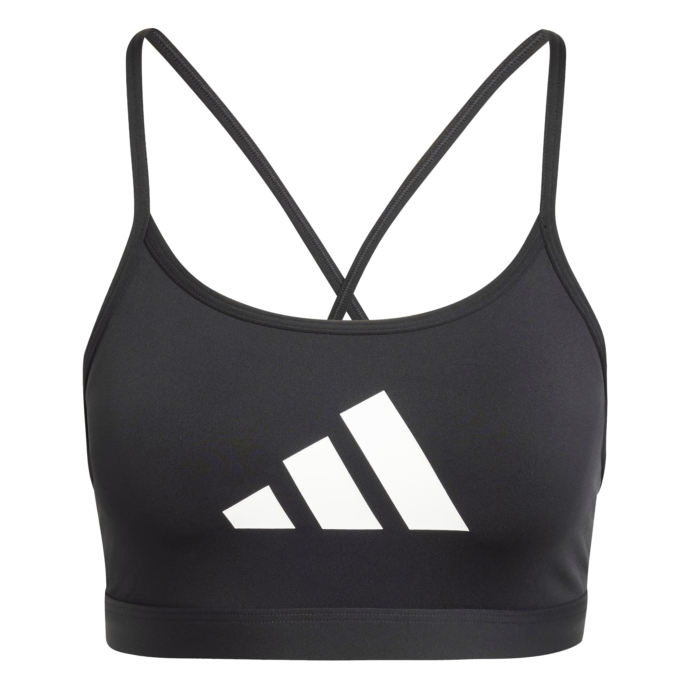 adidas Women's Aeroreact Graphic Bra, Black, M