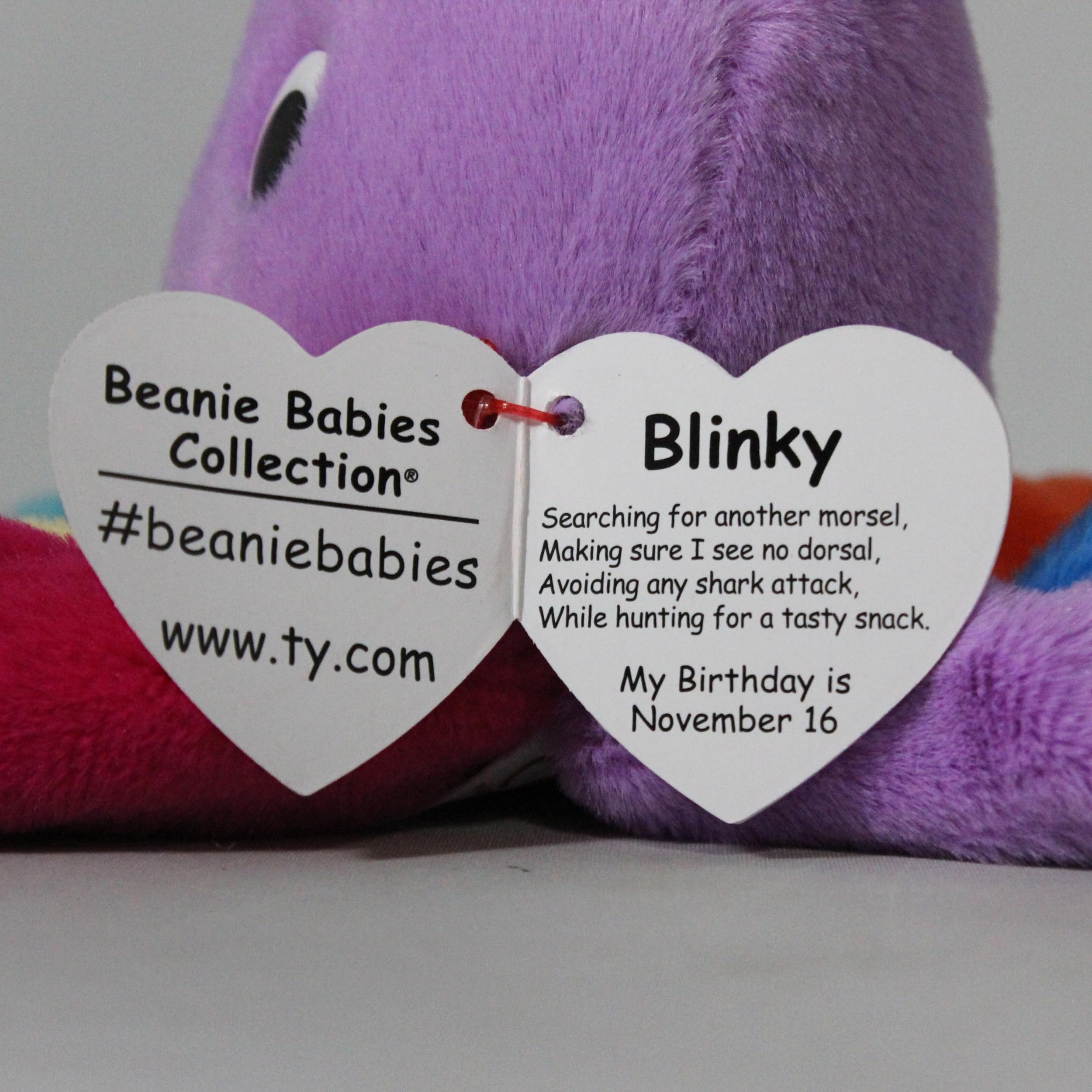 ty ビニーベイビー　タコ　Blinky Amazon.com: Ty Beanie Babies Blinky The Octopus : Toys & Games