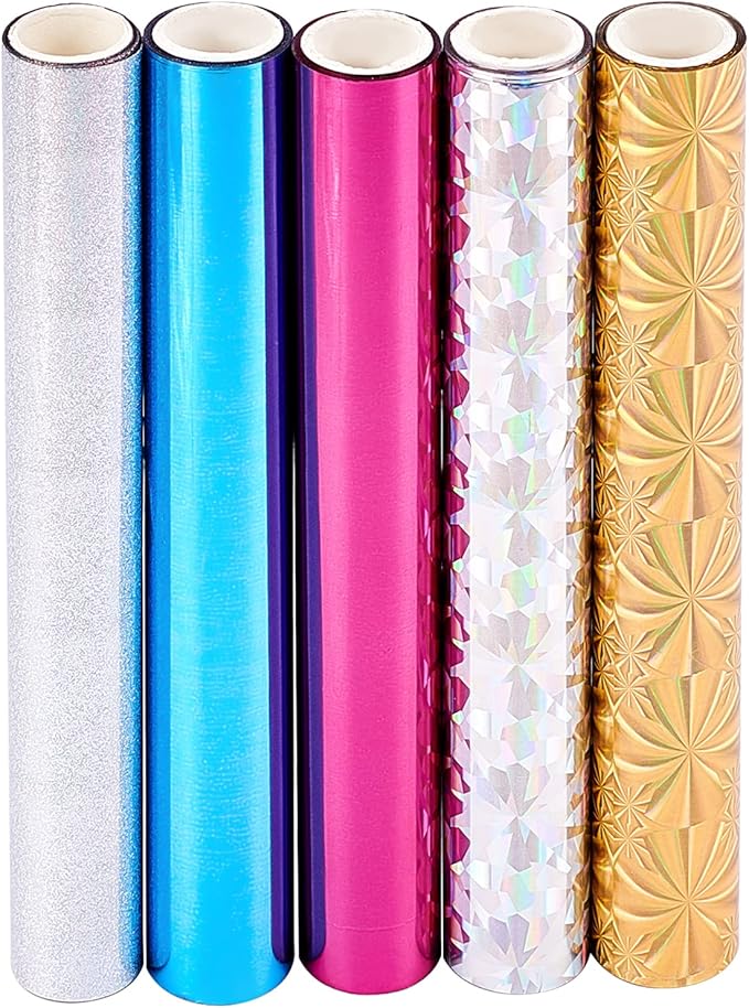 SUPERFINDINGS 5 Colors Total 25m Gold Reactive Foil