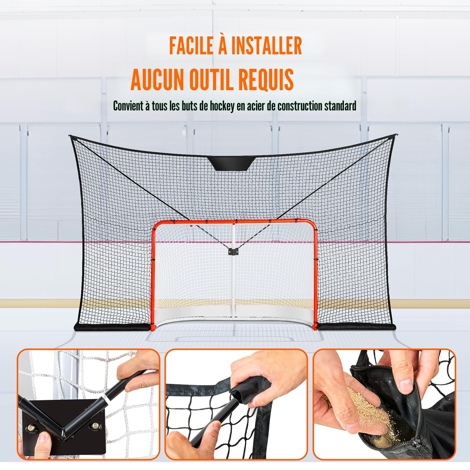 Filet De Hockey De Rechange Champro Paris But De Hockey Filet De Hockey De Rue 137x112 Cm Pour Intérieur Filet De Hockey De Rechange Champro Pour