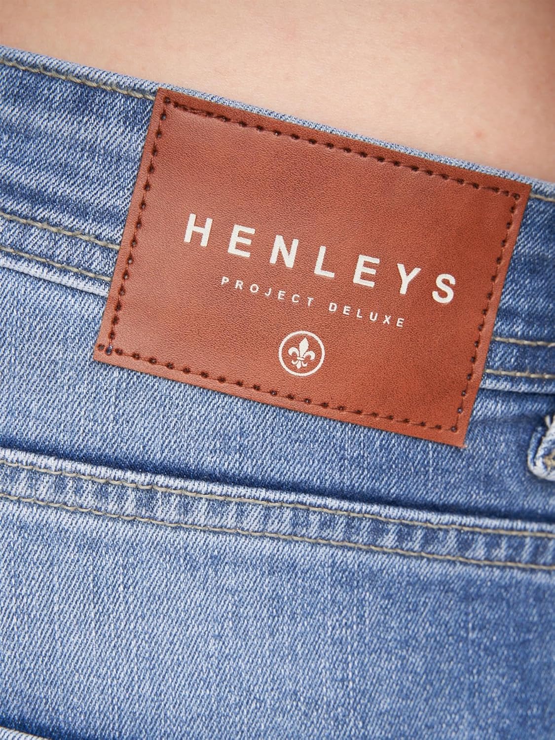 Henleys - MAYHEN Men's Slim Fit Cotton Rich Denim Jeans W30-40 - L30-34