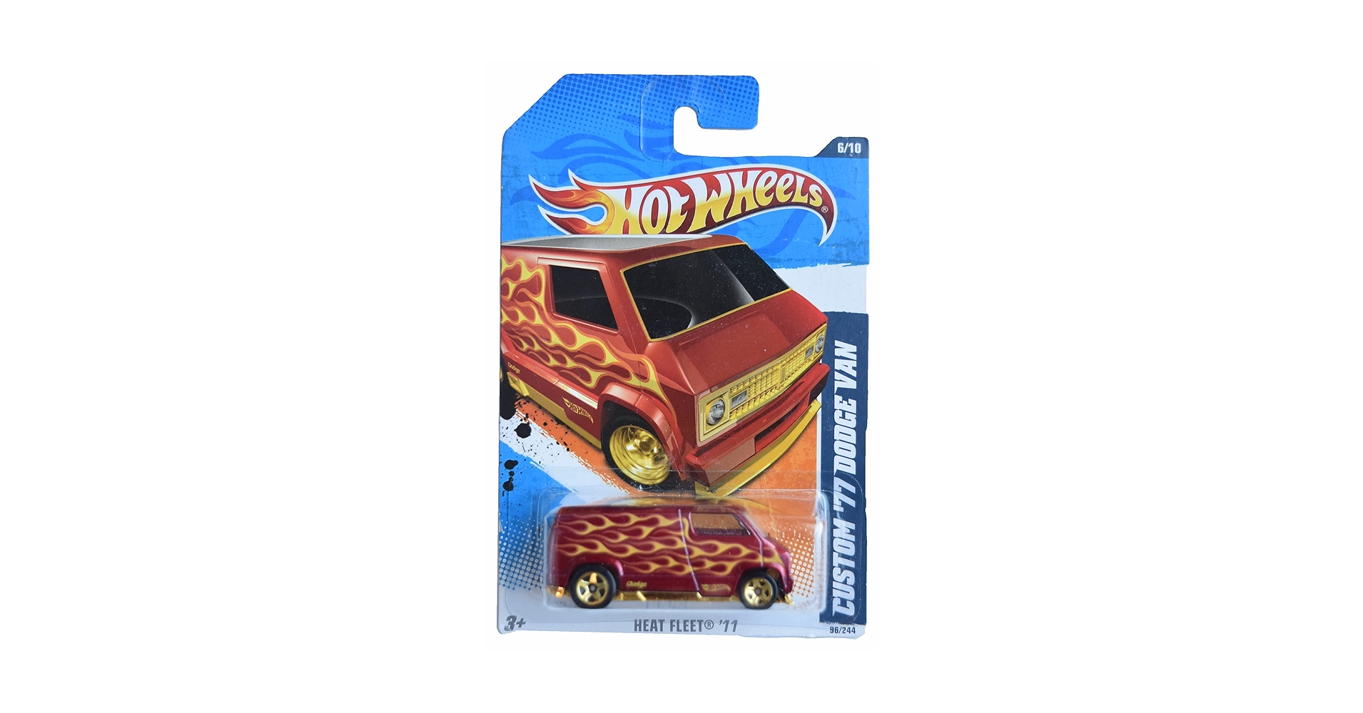 Amazon.com: Hot Wheels Custom '77 Dodge Van : Toys & Games