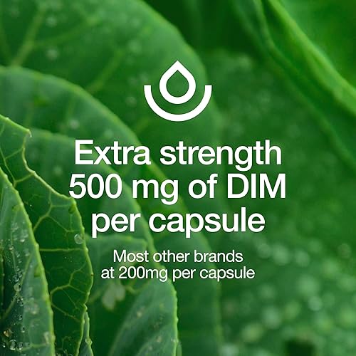 Miniatura 5 de DIM Suplemento 500 mg - Diindolilmetano para el metabolismo de estrógenos, salud hormonal, acné y apoyo antioxidante - vegano, sin OMG, sin gluten,