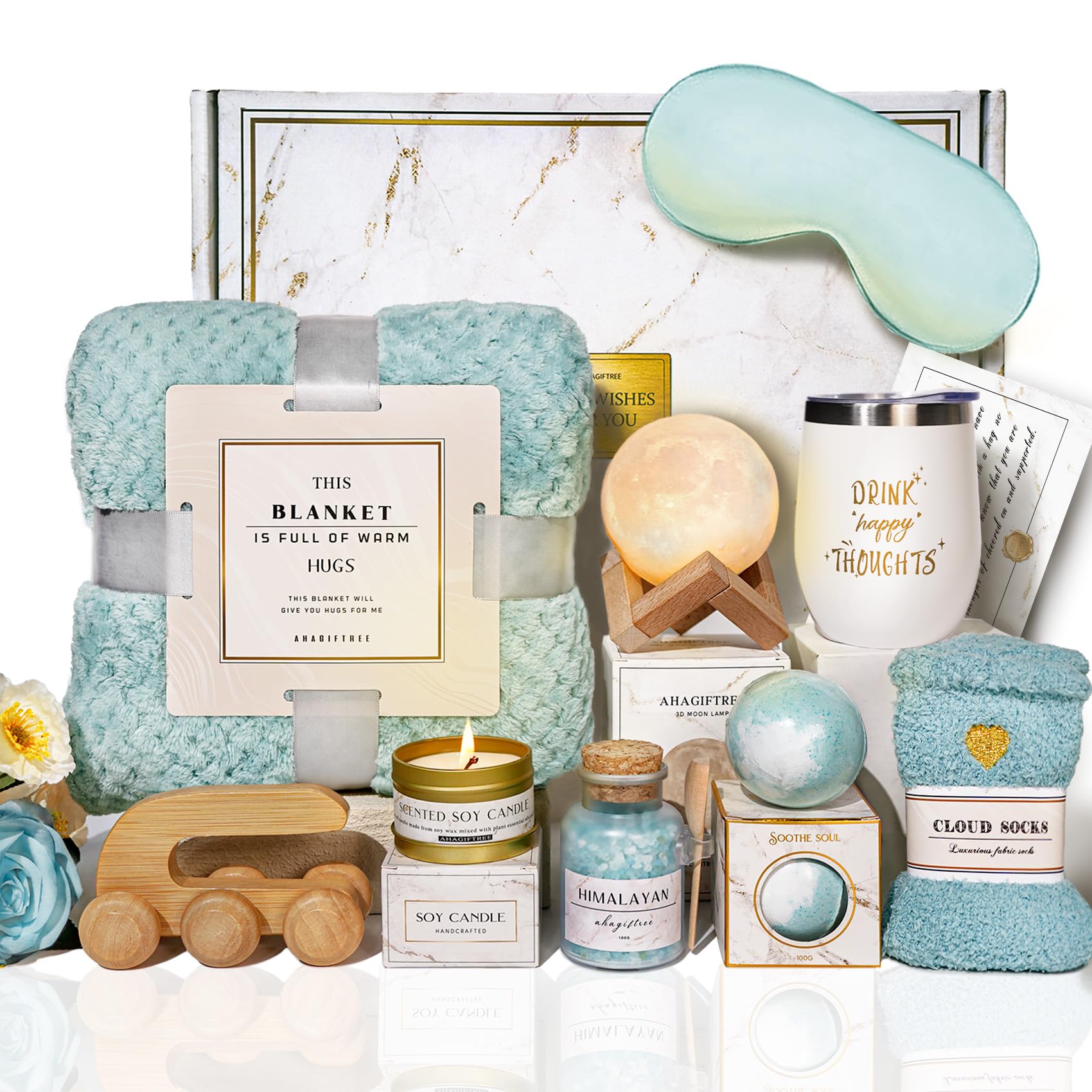 AHAGIFTREE 11-Piece Spa Set