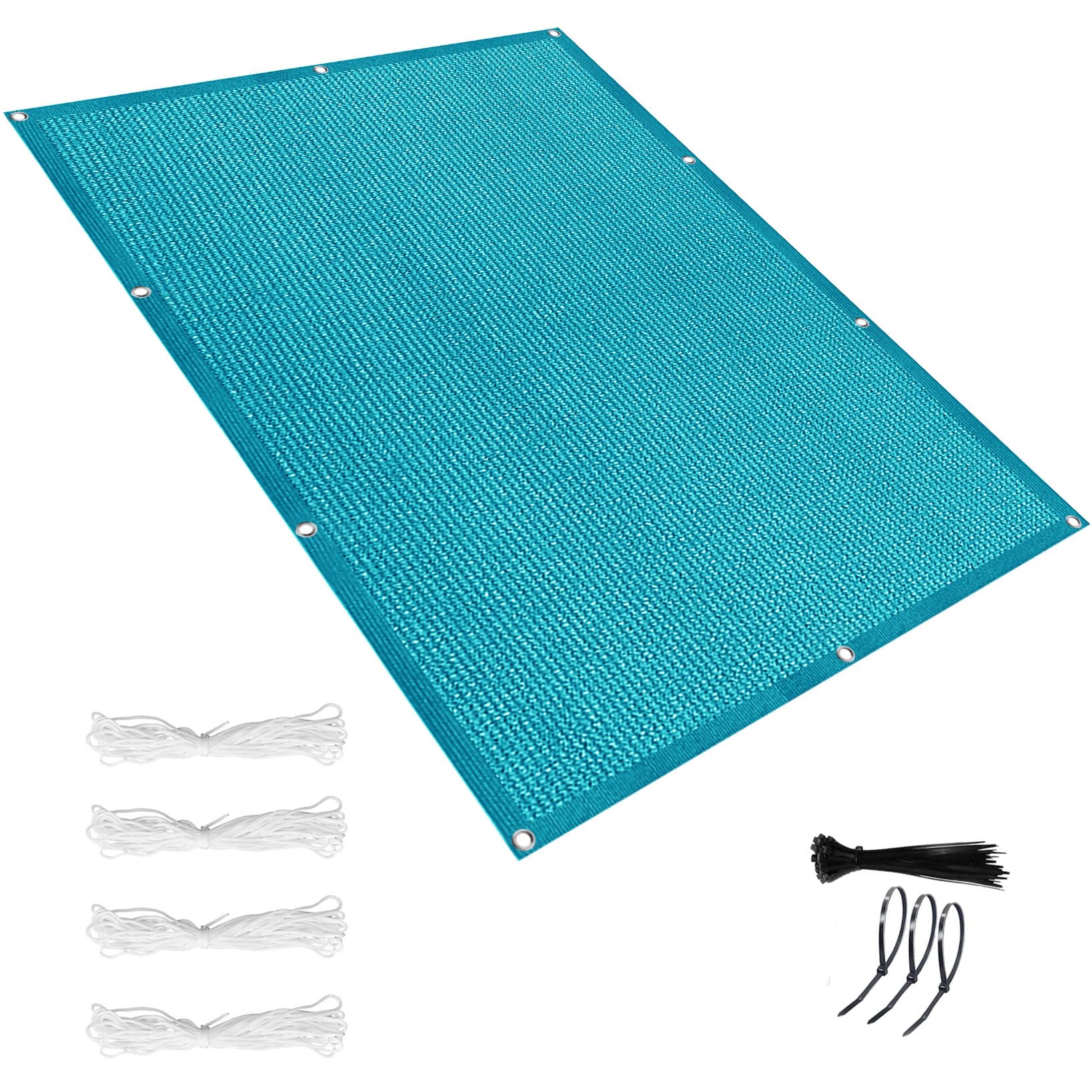 Voile d'ombrage rectangulaire contre la surchauffe des petites serres
