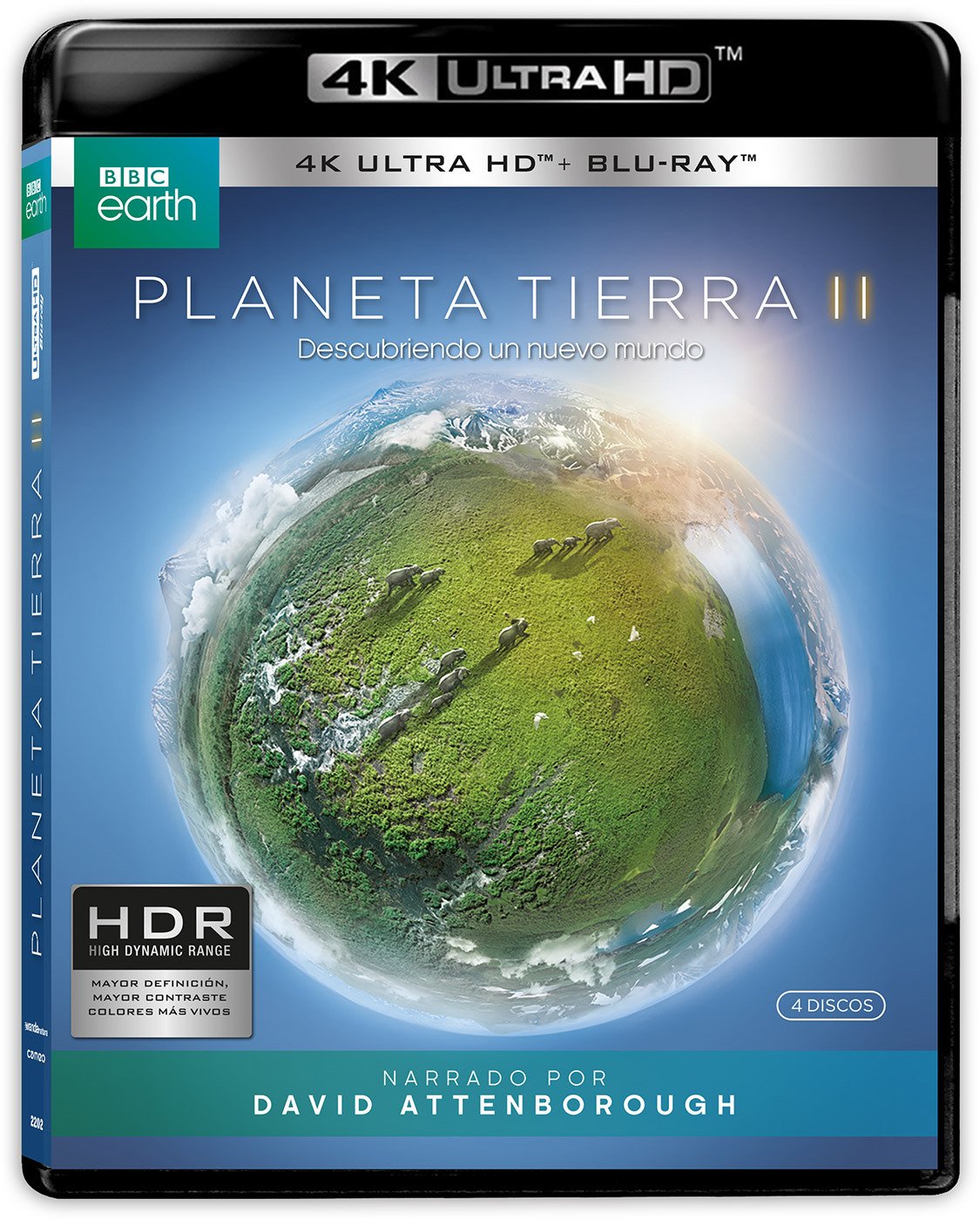 Planeta Tierra II UHD + BD en Blu-ray para disfrutar de la naturaleza con la máxima resolución