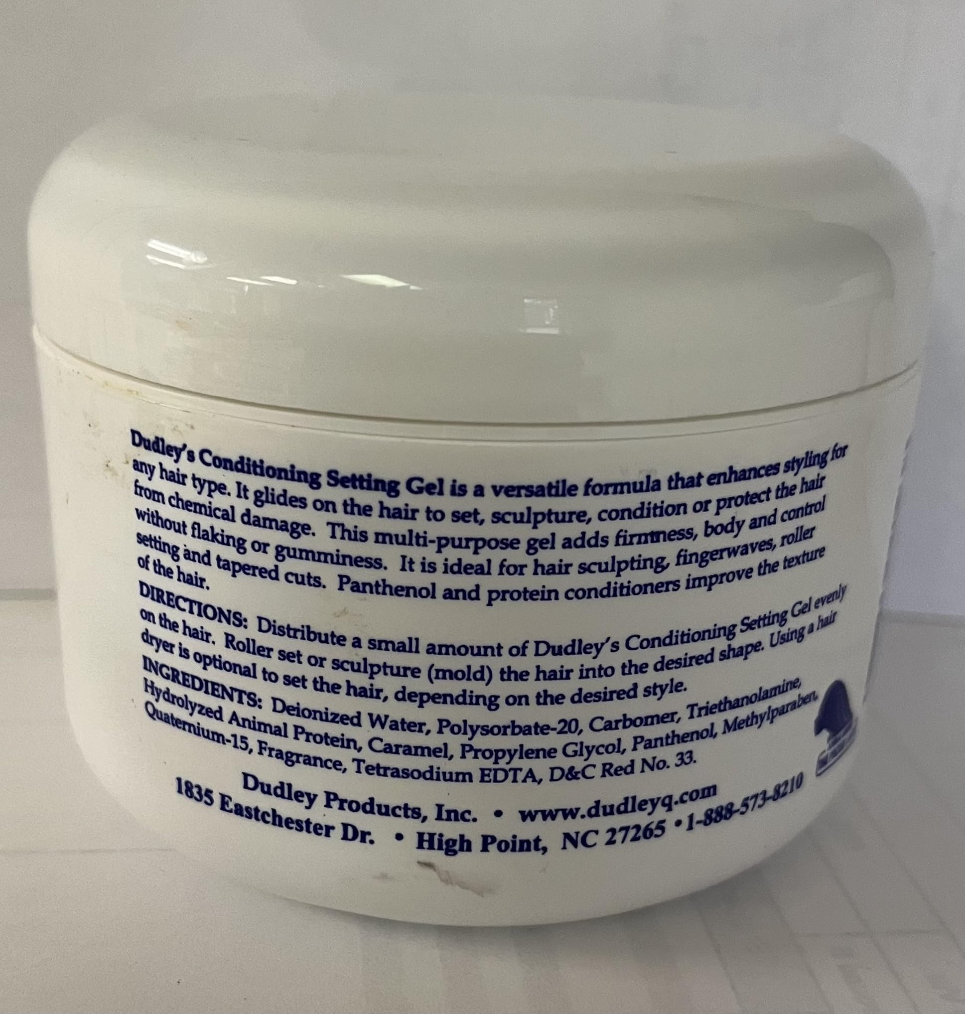 Dudley's Conditioning Setting Gel 9oz