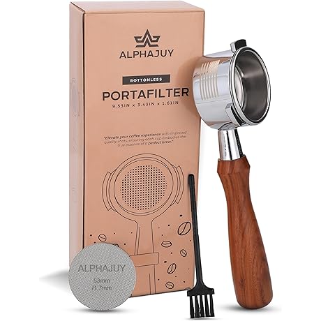 54mm Bottomless Portafilter Compatible with Breville