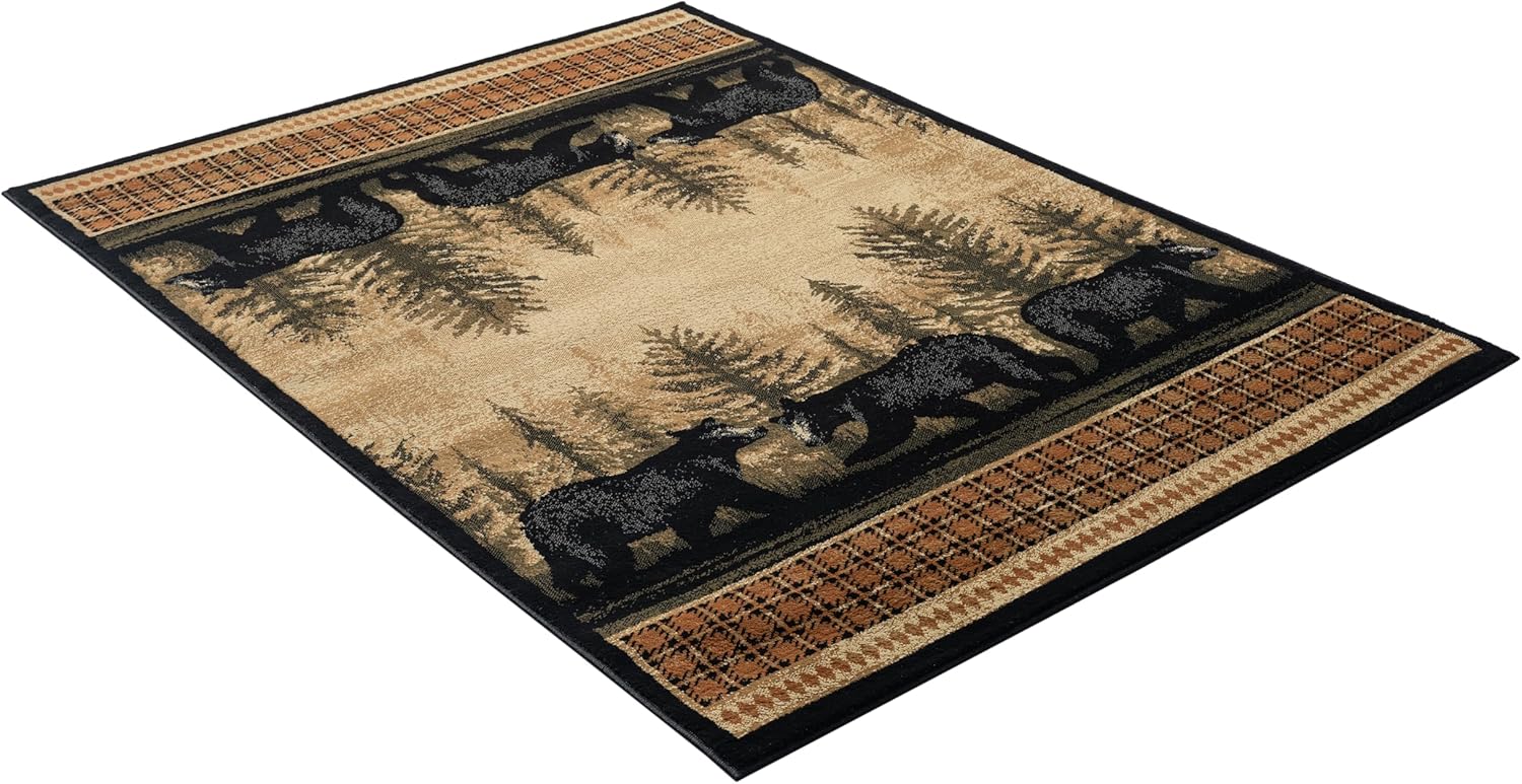Mayberry Rug SVA1072 4X6 Bearfoot Antique Area Rug