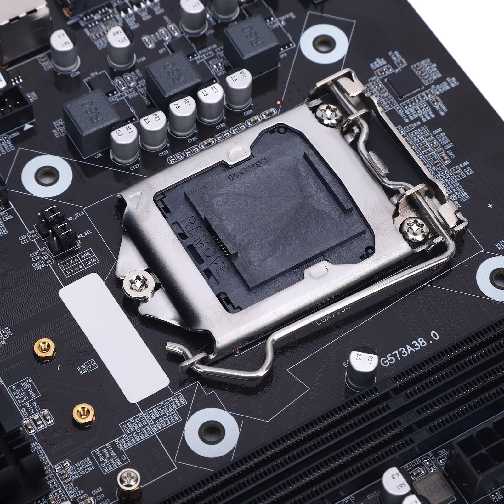 XUMIUZIY Scheda Madre da Gioco H81, Socket LGA 1150 con Interfaccia M.2 NVMe NGFF per Processori CPU Core I3 I5 I7 E3 V3 Celeron Serie G da 22 NM di Quarta Generazione