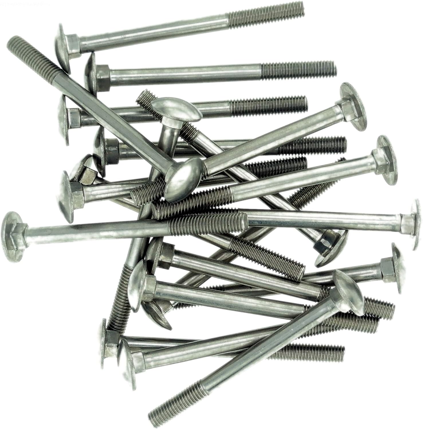 M5 (5mm x 50mm) Cup Square Carriage Bolt (Partially Threaded) - Stainless Steel (A2) (Pack of 10), M5x50 - A2 (20) - Image 3