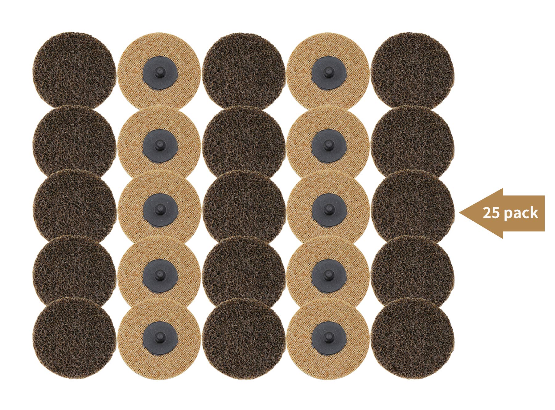 Coarse Sanding Discs - 25 Pack for Die Grinder -2