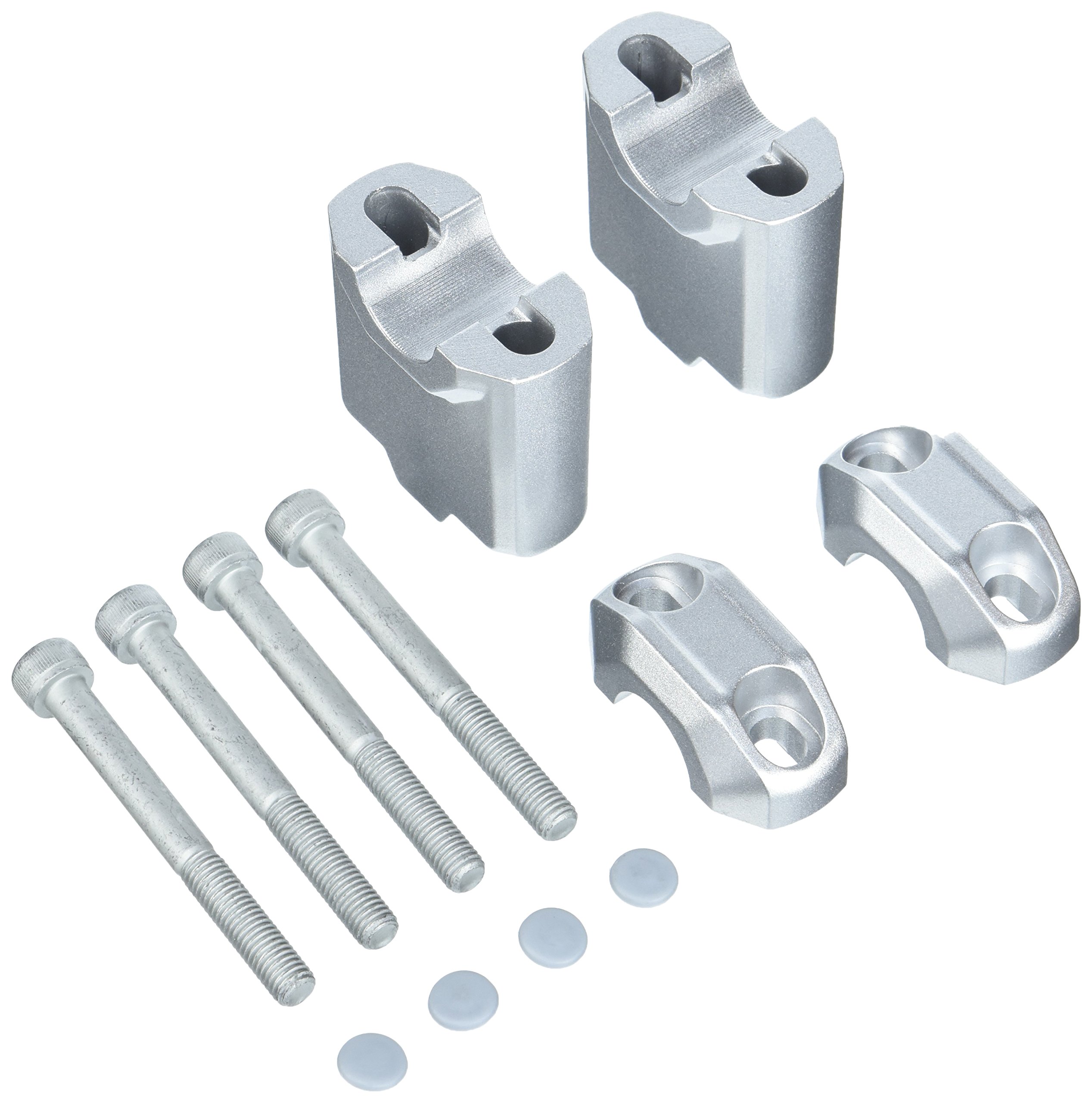 SW Motech Leh. 00.039.22000.50/S Handlebar Riser for 22mm Diameter Handlebar, Silver, OS