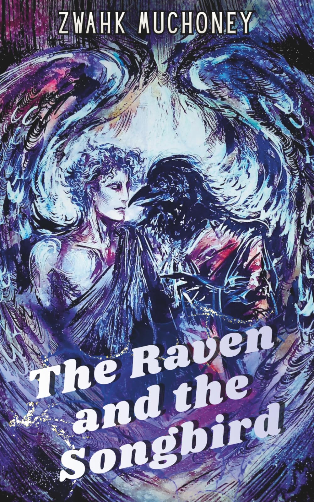 The Raven and the Songbird: An erotic angel/demon MM romance (Divine Temptations)