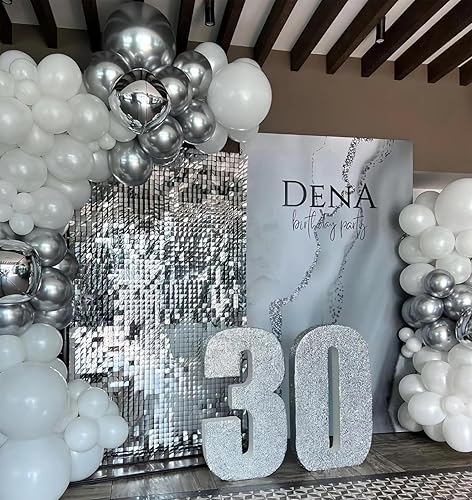 Miniatura 4 de Kate Paneles de pared de lentejuelas hexagonales doradas, decoración de pared brillante para telón de fondo de fiesta, boda, decoración del hogar,