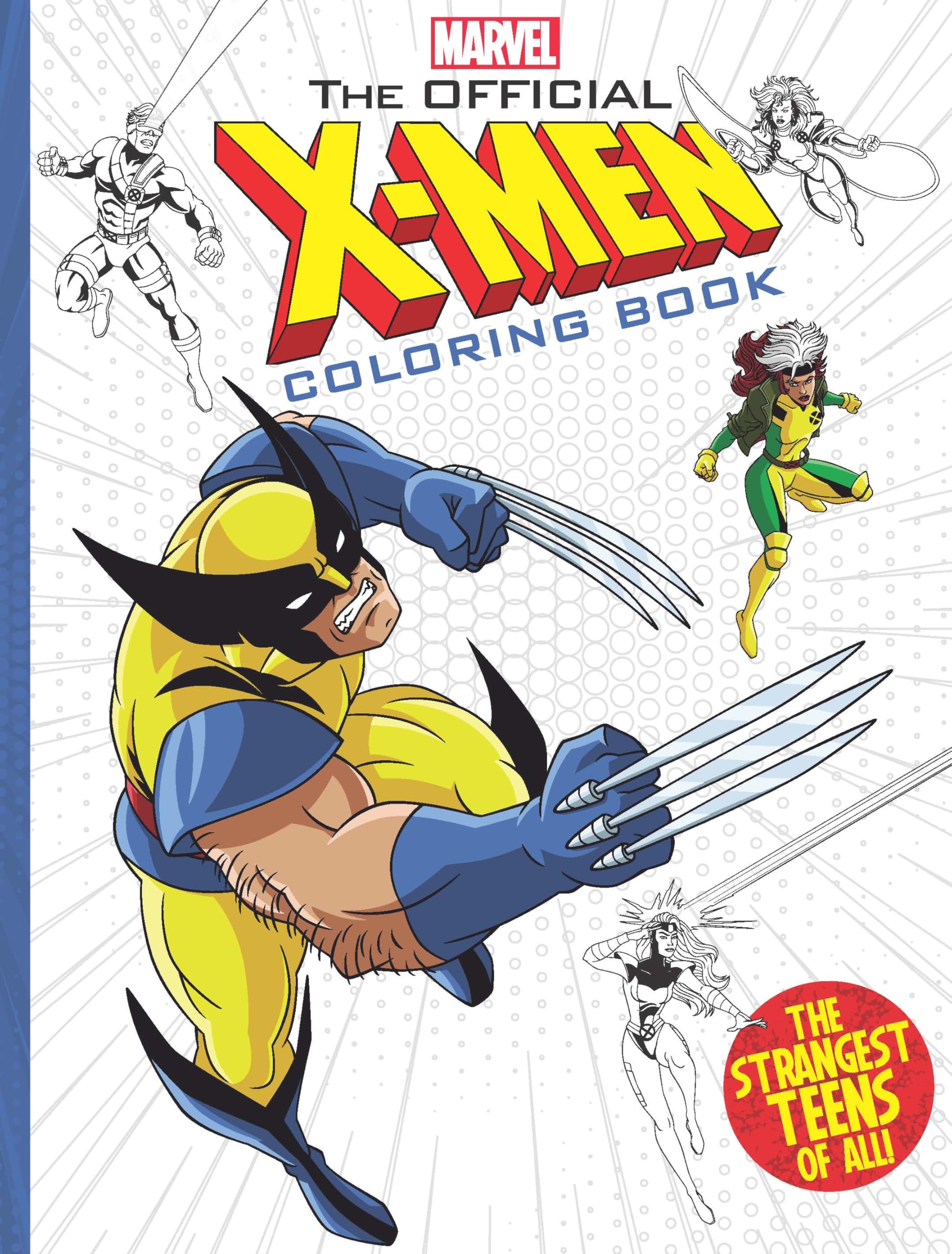The Official X-Men Coloring Book: Scholastic: 9789359540108: Books