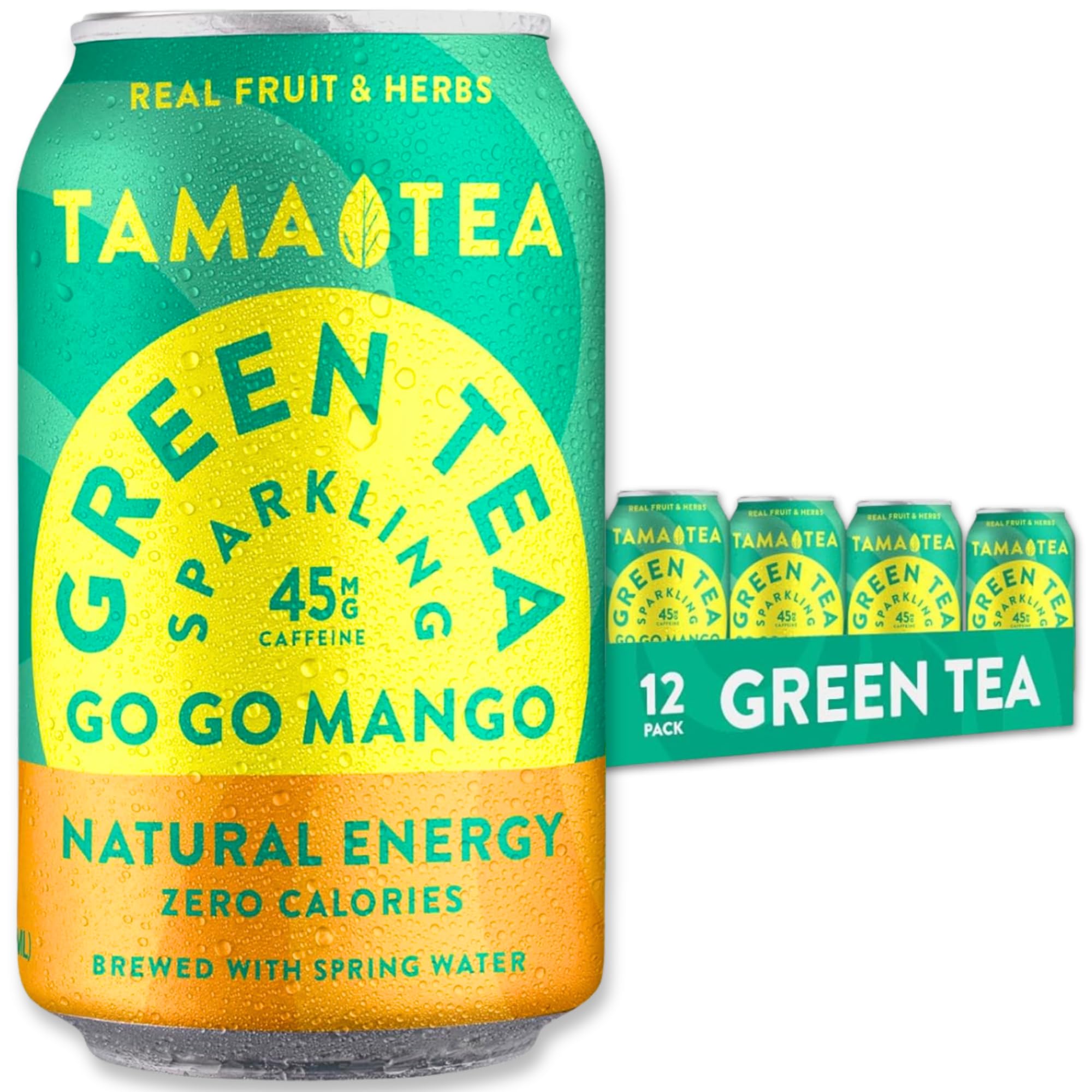Amazon.com : Unsweetened Sparkling Green Tea by Tama Tea - Organic