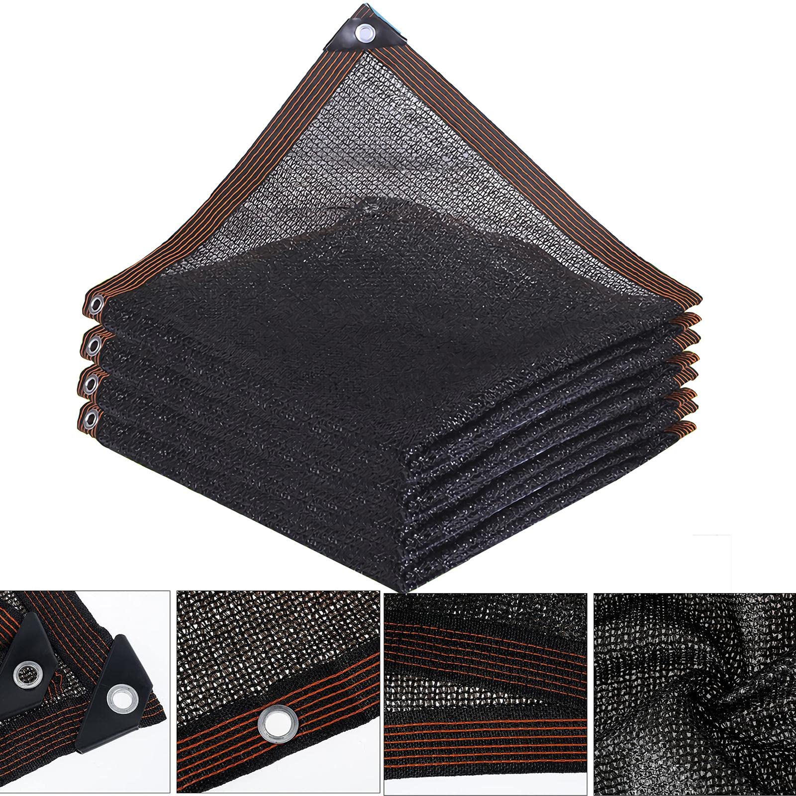 GLDYTVF Premium 3x12m Greenhouse Shade Netting with Grommets 60~65% Shading Rate Sunscreen Shade Cloth for Patio Swimming Pool Car Park UV Resistant & Durable