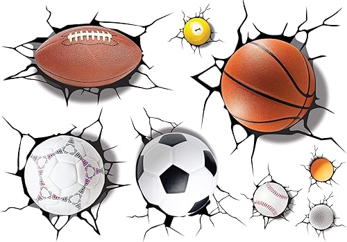 Miniatura 5 de Autoadhesivo de vinilo para pared con efecto de rotura extraíble diseño de gran cielo azul en 3D decoración tipo mural de arte