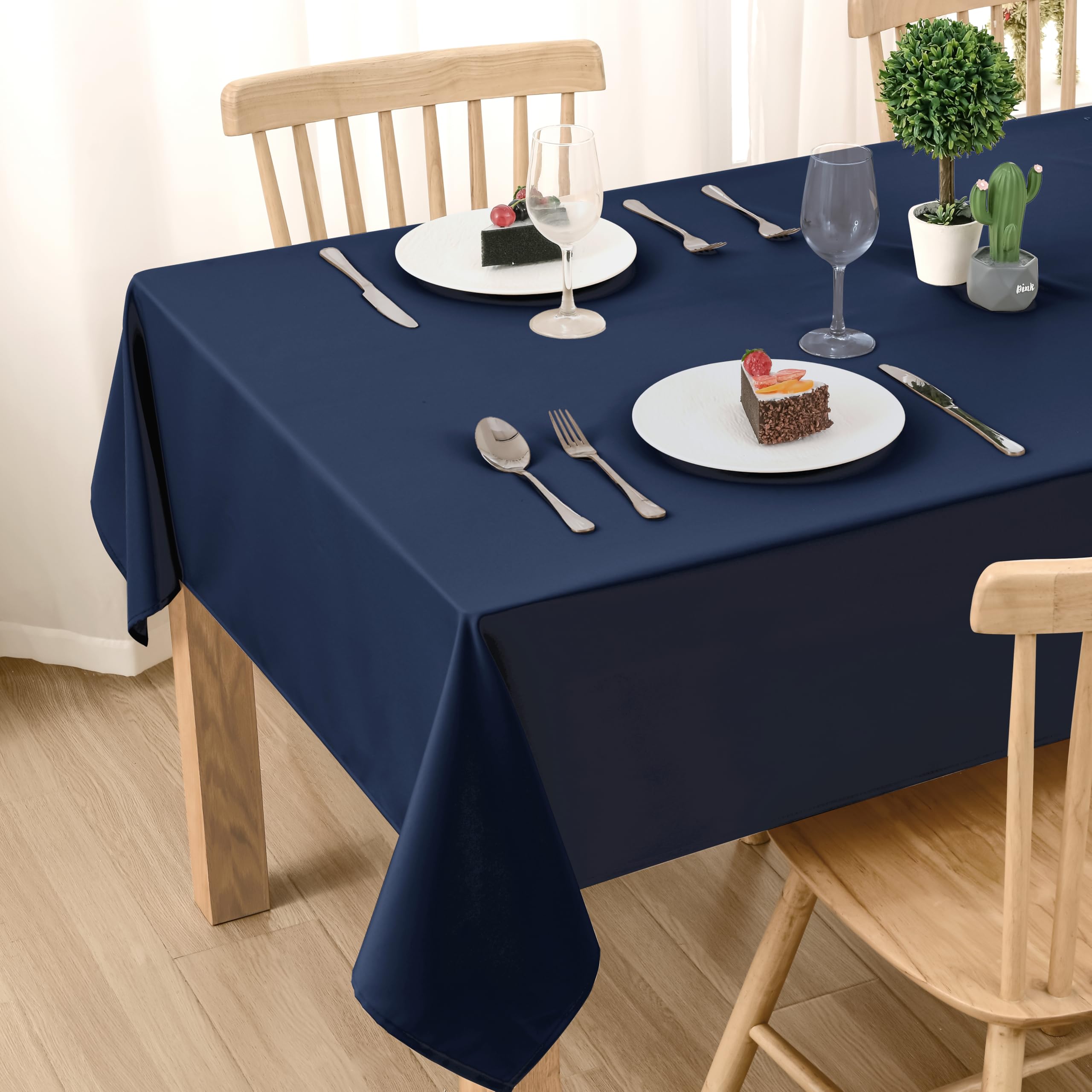 DWCN Einfarbige Tischdecke