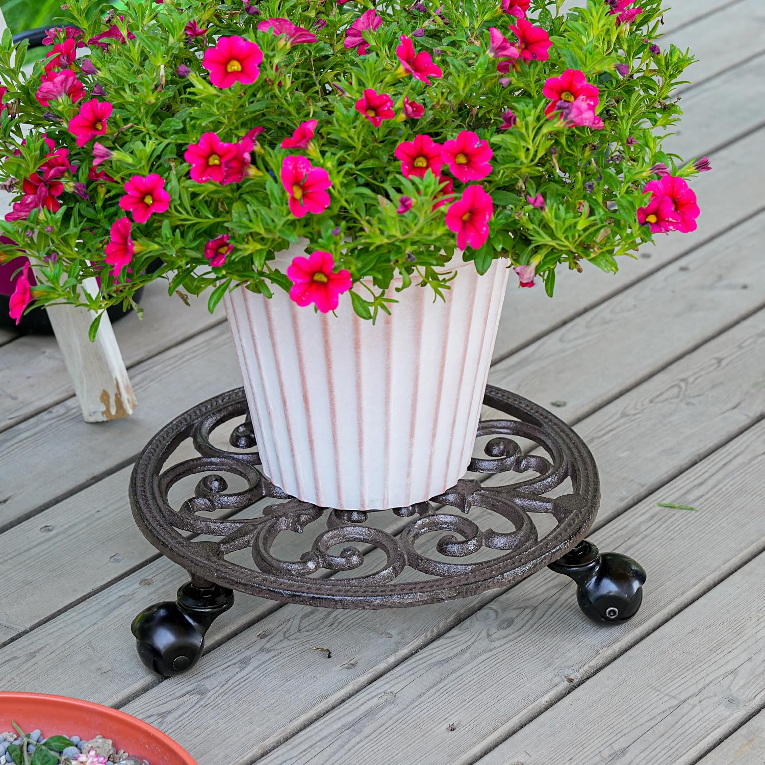 Amazon | Sungmor フラワースタンド 花台 植木鉢置き台 盆栽用