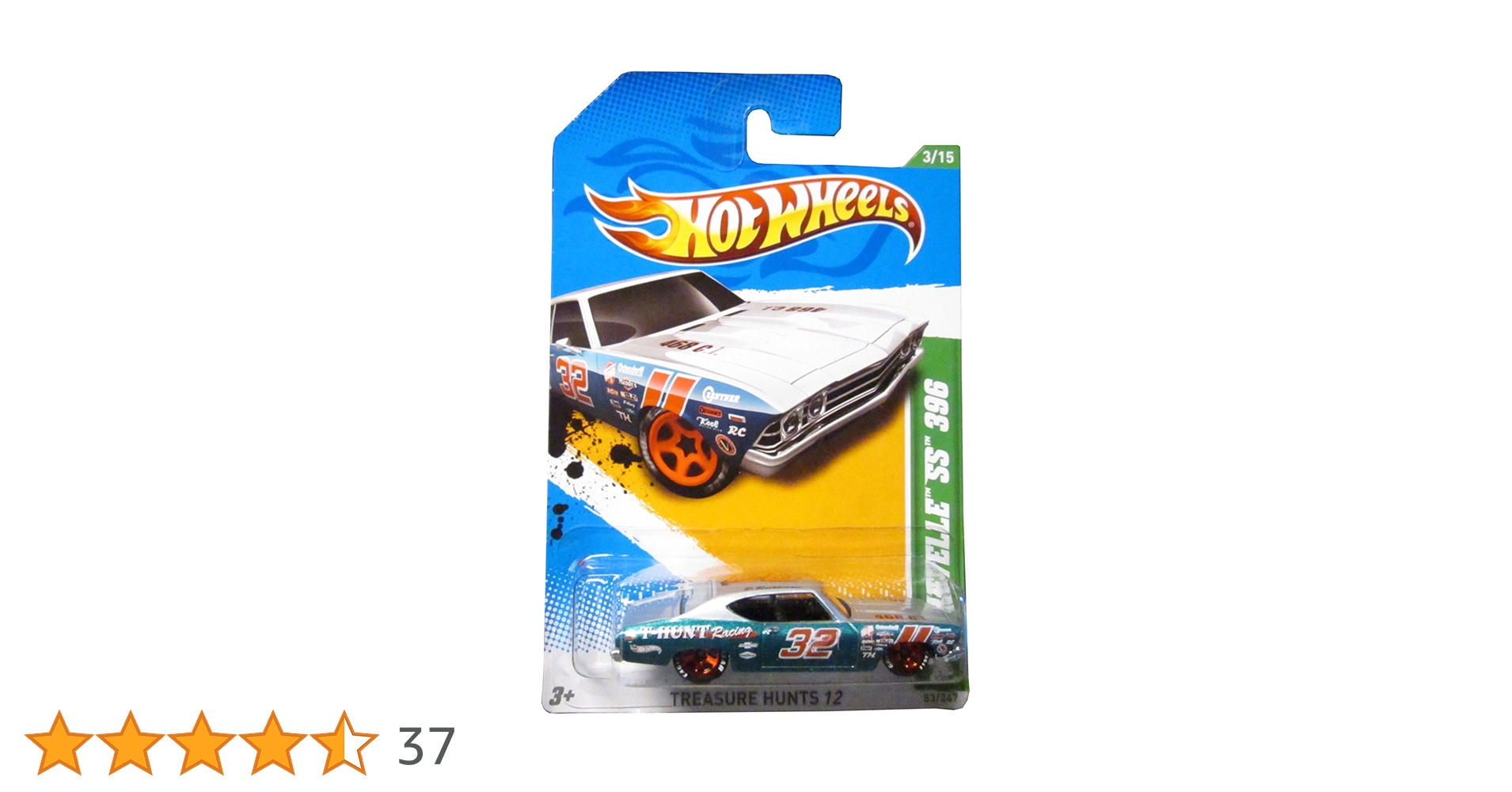 Amazon | 2012 Hot Wheels Treasure Hunts '69 Chevy Chevelle