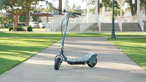 Miniatura 4 de Razor 13113614 E300 - Patinete eléctrico - Gris mate de 41 x 17 x 42 pulgadas y scooter eléctrico E100 para niños de 8 años en adelante, neumático