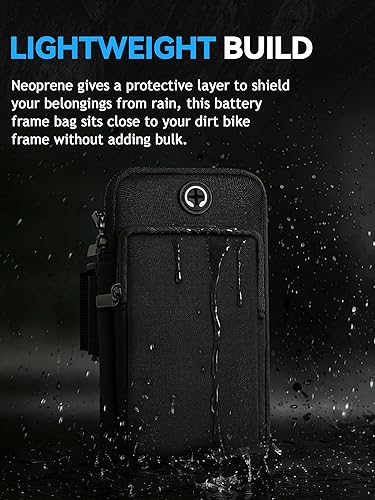 Miniatura 4 de JFG RACING Bolsa de batería para E Dirt Bike, de neopreno, cubierta frontal de almacenamiento para motocicleta eléctrica, Tutti Soleil 01/Surron